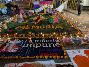 “La muerte Impune”, San Cristóbal de Las Casas, noviembre de 2024 © SIPAZ