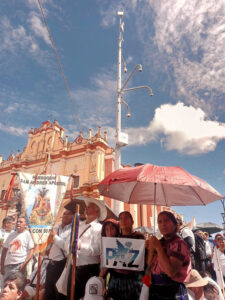 Peregrinación del 3 de noviembre en San Cristóbal de Las Casas © Rubén Moreno Méndez