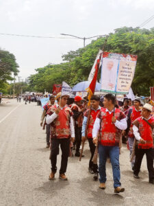 Peregrinación de la Provincia Eclesiástica de Chiapas, Tuxtla Gutiérrez, septiembre de 2024 © SIPAZ