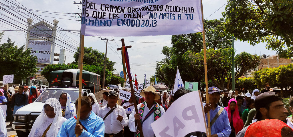 Peregrinación de la Provincia Eclesiástica de Chiapas, Tuxtla Gutiérrez, septiembre de 2024 © SIPAZ