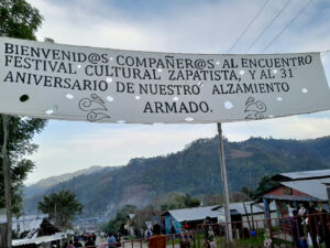 Evento “Encuentro de Resistencias y Rebeldías” convocado por el EZLN, diciembre de 2024 © SIPAZ