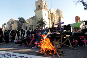 Día Internacional de la Eliminación de la Violencia contra las Mujeres en la Ciudad de Oaxaca, noviembre de 2024 © Consorcio